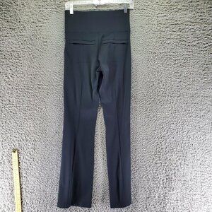 Athleta Pants Womens XS Black Stretch Delancey Flare Leg Athleticwear